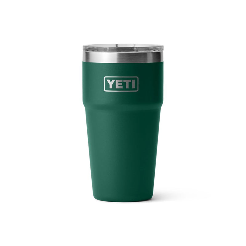 Load image into Gallery viewer, YETI RAMBLER 20oz 591ml STACKABLE CUP [CLR:BLACK FOREST GREEN]
