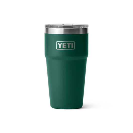 YETI RAMBLER 20oz 591ml STACKABLE CUP [CLR:BLACK FOREST GREEN]