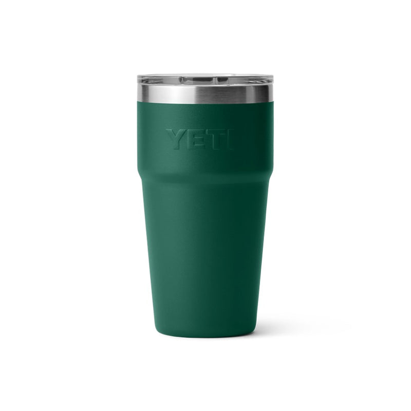Load image into Gallery viewer, YETI RAMBLER 20oz 591ml STACKABLE CUP [CLR:BLACK FOREST GREEN]
