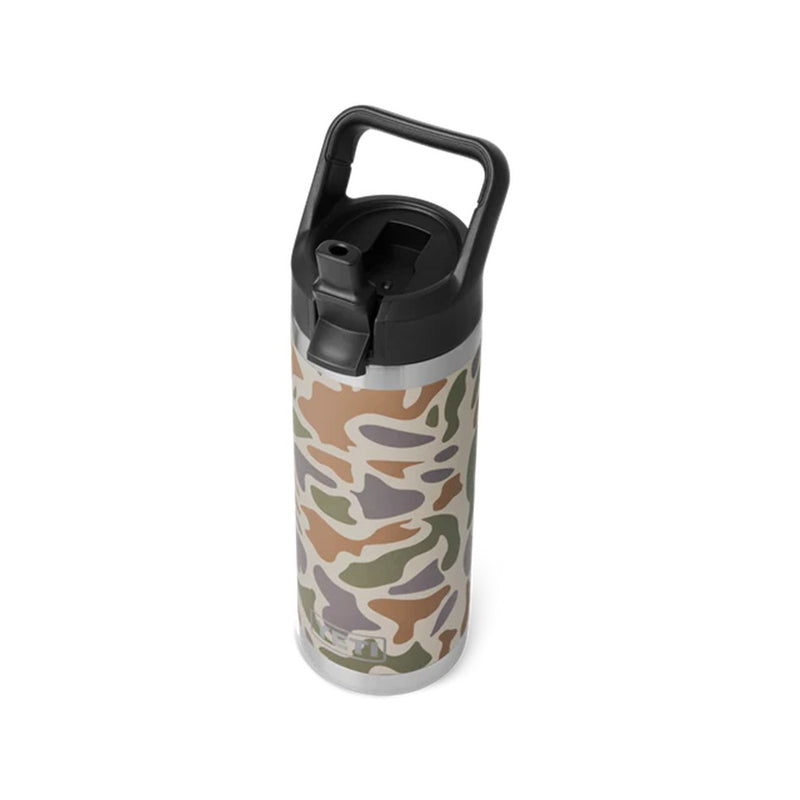Load image into Gallery viewer, YETI RAMBLER BOTTLE 18oz 532ml WITH STRAW CAP [CLR:TAN CAMO]
