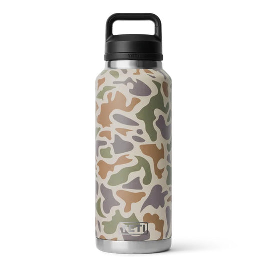 YETI RAMBLER BOTTLE 46oz 1.4L WITH CHUG CAP [CLR:TAN CAMO]