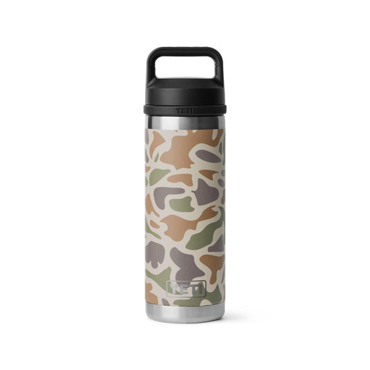 YETI RAMBLER BOTTLE 18oz 532ml WITH CHUG CAP [CLR:TAN CAMO]