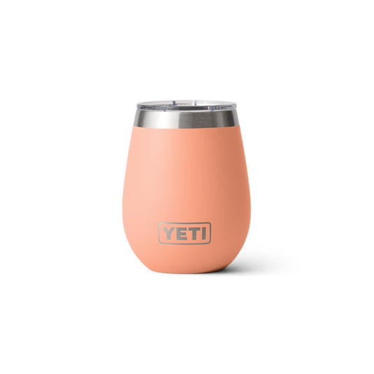 YETI RAMBLER 10oz 296ml WINE TUMBLER WITH MAGSLIDER LID [CLR:LOWCOUNTRY PEACH]
