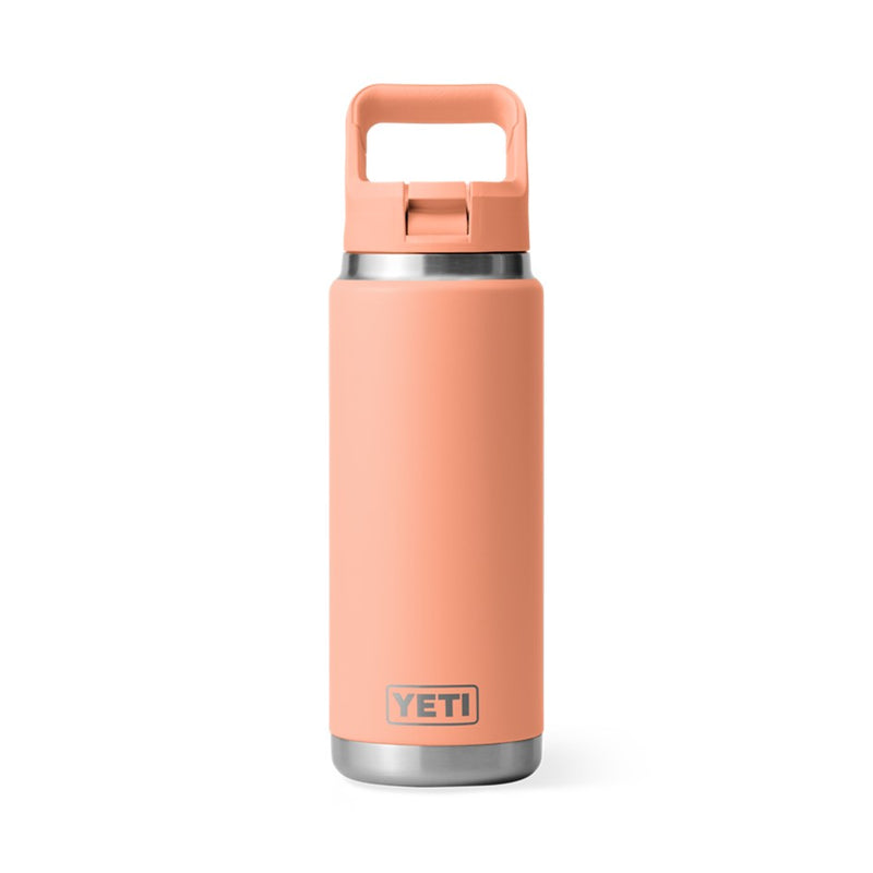 Load image into Gallery viewer, YETI RAMBLER BOTTLE 26oz 760ml WITH STRAW CAP [CLR:LOWCOUNTRY PEACH]
