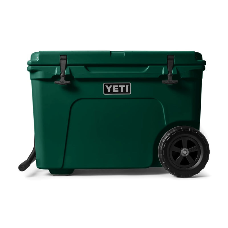 Load image into Gallery viewer, YETI TUNDRA HAUL WHEELED HARD COOLER [CLR:BLACK FOREST GREEN]
