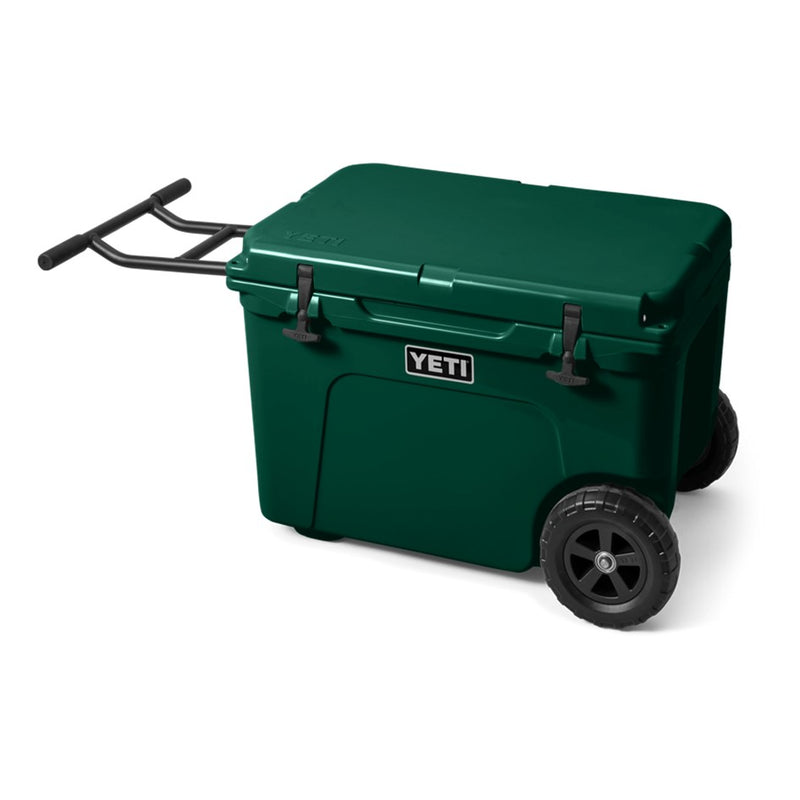 Load image into Gallery viewer, YETI TUNDRA HAUL WHEELED HARD COOLER [CLR:BLACK FOREST GREEN]
