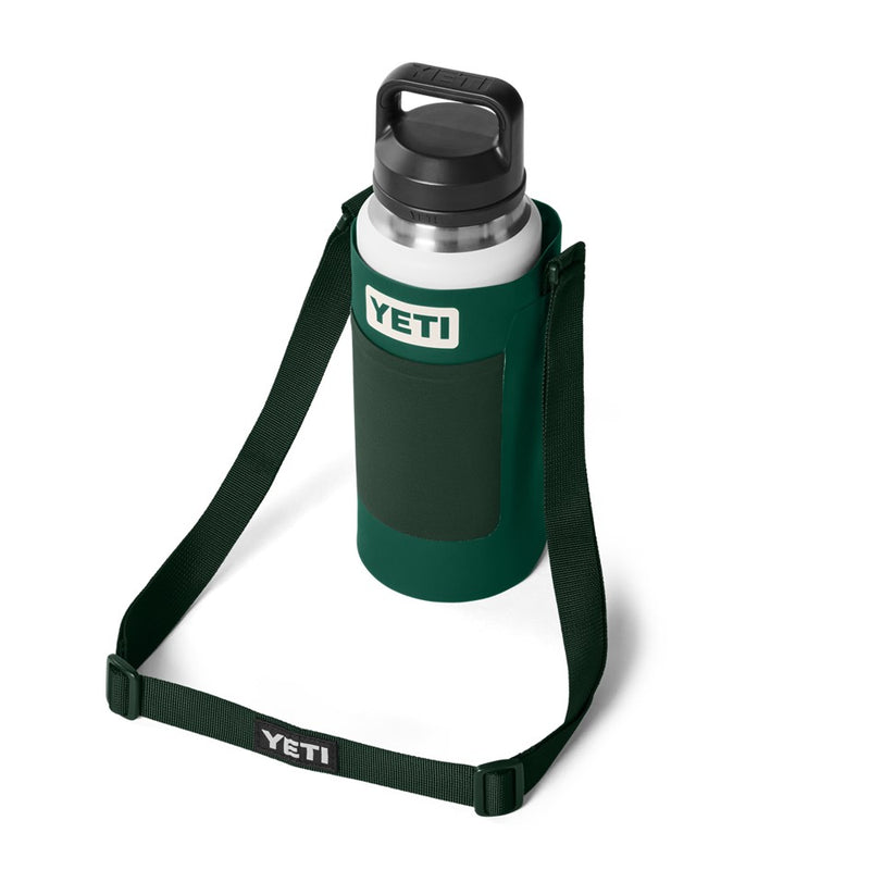 Load image into Gallery viewer, YETI RAMBLER BOTTLE SLING LARGE [CLR:BLACK FOREST GREEN]

