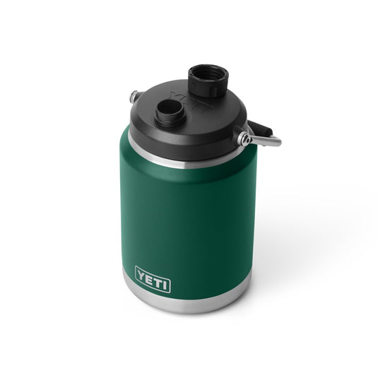 YETI RAMBLER HALF GALLON (1.9L) JUG 2.0 [CLR:BLACK FOREST GREEN]