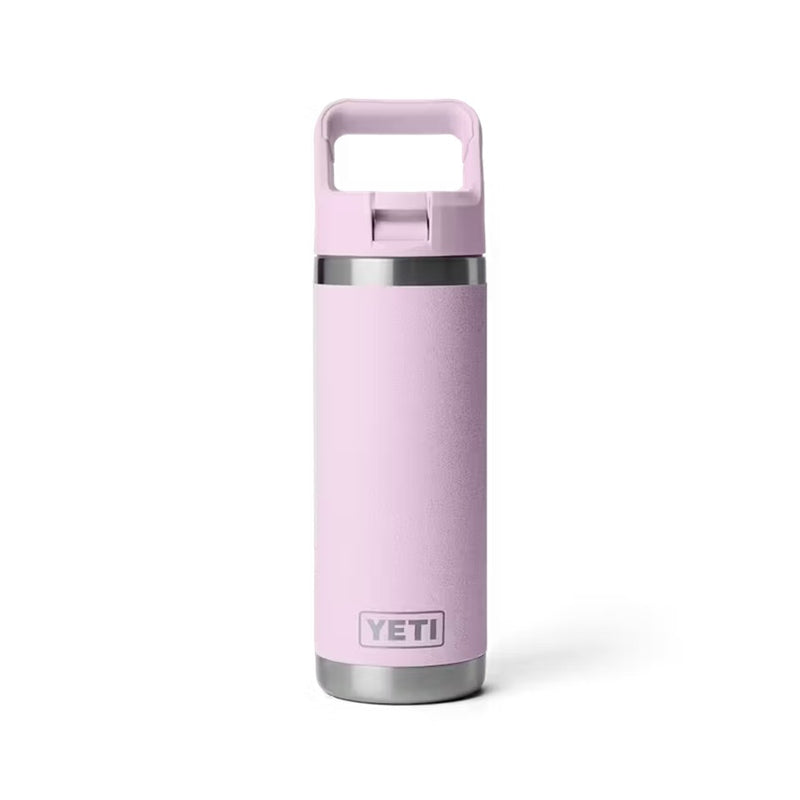 Load image into Gallery viewer, YETI RAMBLER BOTTLE 18oz 532ml WITH STRAW CAP [CLR:CHERRY BLOSSOM]
