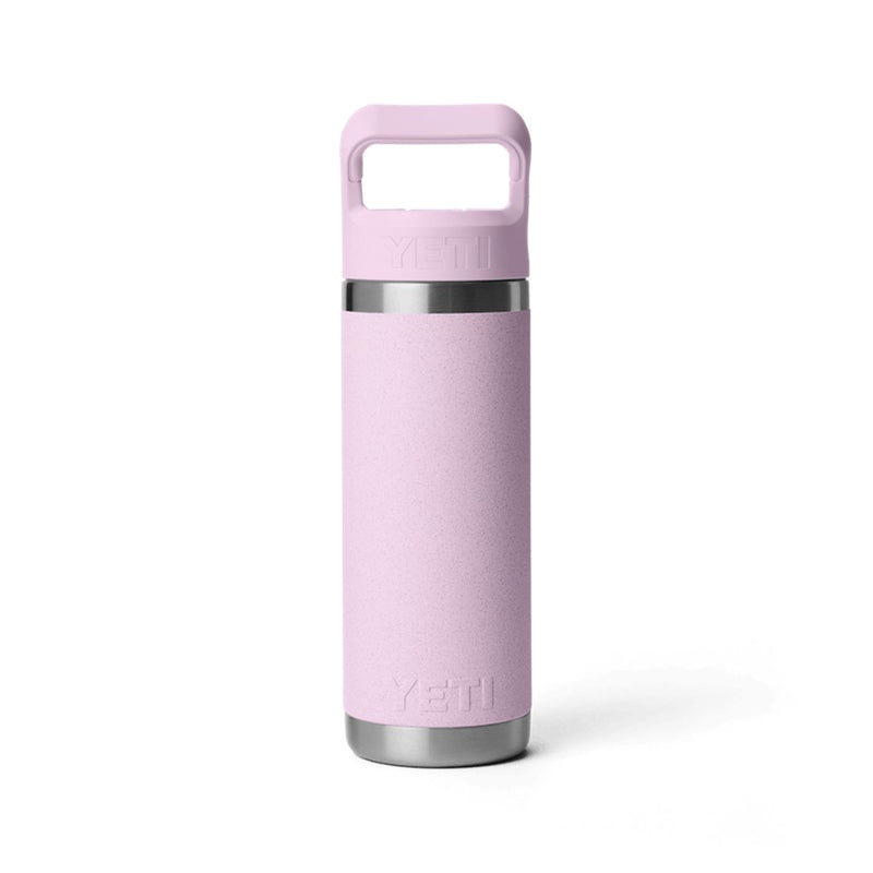 Load image into Gallery viewer, YETI RAMBLER BOTTLE 18oz 532ml WITH STRAW CAP [CLR:CHERRY BLOSSOM]
