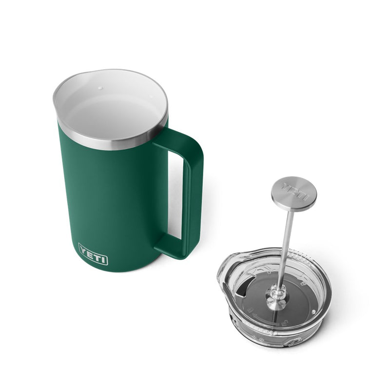 Load image into Gallery viewer, YETI RAMBLER 34oz FRENCH PRESS [CLR:BLACK FOREST GREEN]
