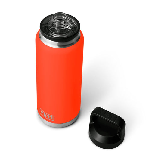 YETI RAMBLER BOTTLE 36oz 1065ML WITH CHUG CAP [CLR:SOLAR FLARE]