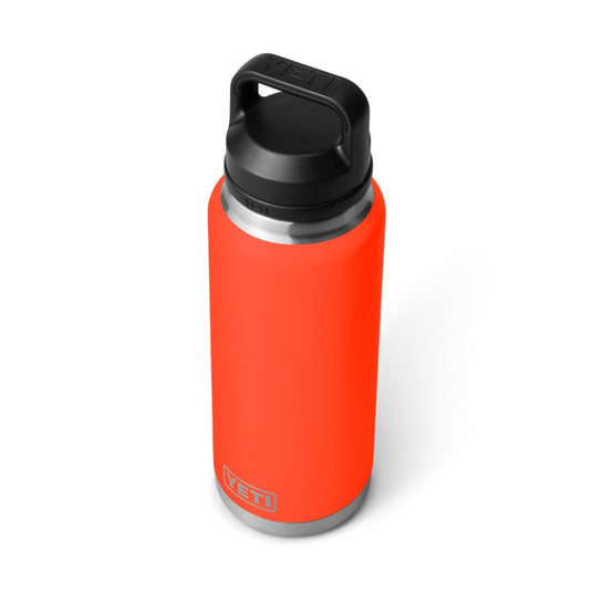 YETI RAMBLER BOTTLE 36oz 1065ML WITH CHUG CAP [CLR:SOLAR FLARE]