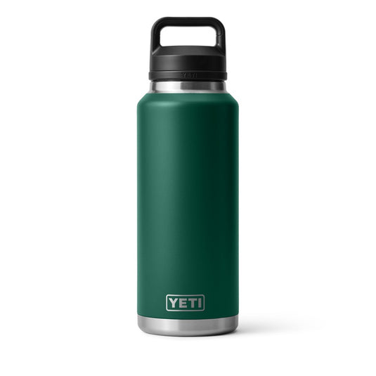 YETI RAMBLER BOTTLE 46oz 1.4L WITH CHUG CAP [CLR:BLACK FOREST GREEN]