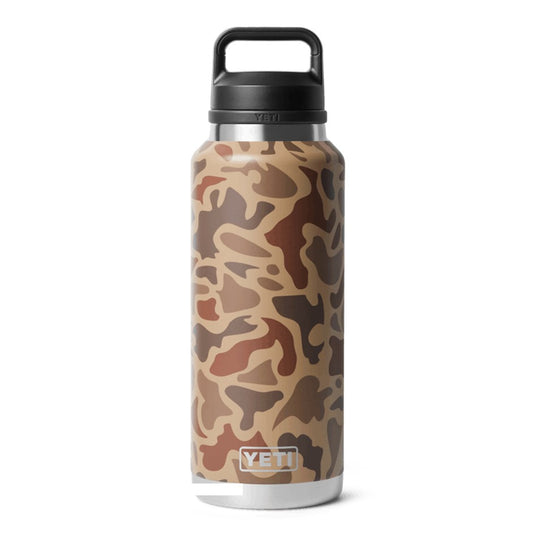 YETI RAMBLER BOTTLE 46oz 1.4L WITH CHUG CAP [CLR:WETLANDS CAMO]