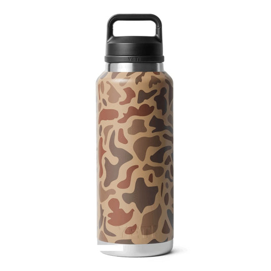 YETI RAMBLER BOTTLE 46oz 1.4L WITH CHUG CAP [CLR:WETLANDS CAMO]