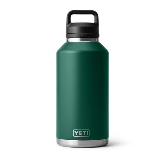 YETI RAMBLER BOTTLE 64oz 1.9L WITH CHUG CAP [CLR:BLACK FOREST GREEN]