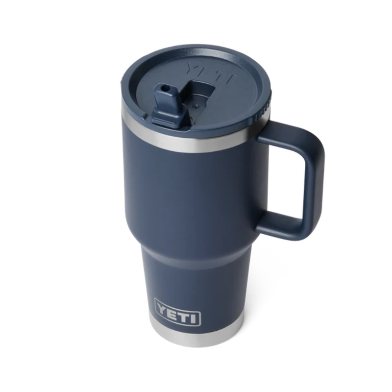 Load image into Gallery viewer, YETI RAMBLER R30oz 887ML TRAVEL STRAW MUG [CLR:NAVY]

