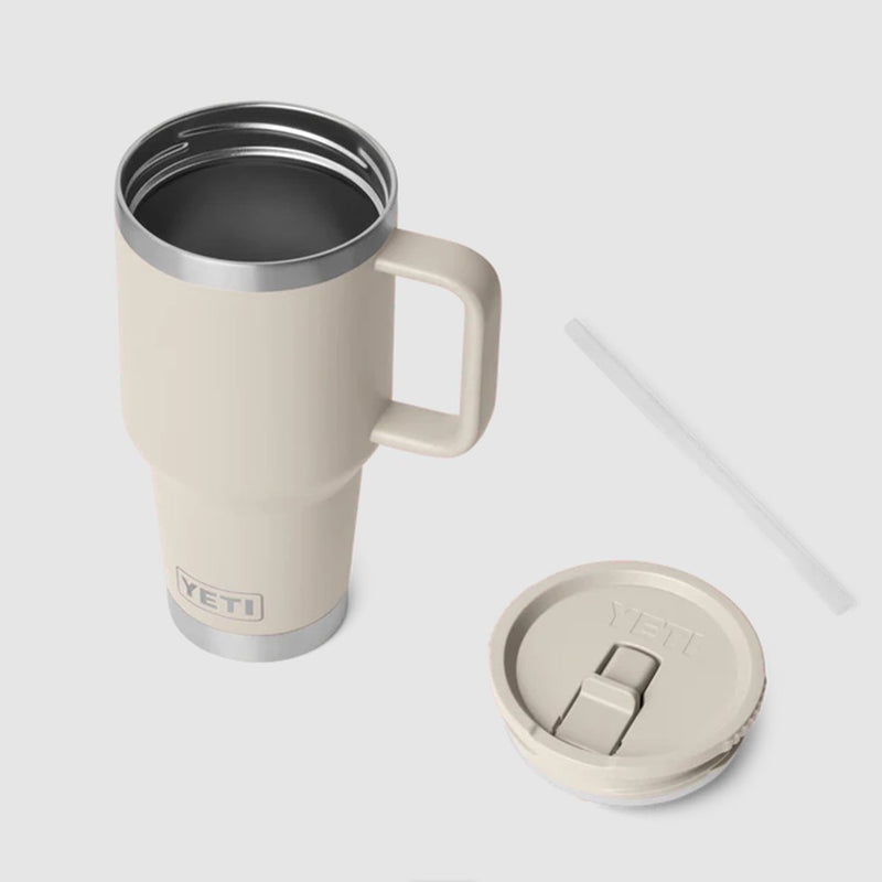 Load image into Gallery viewer, YETI RAMBLER R30oz 887ML TRAVEL STRAW MUG [CLR:CAPE TAUPE]
