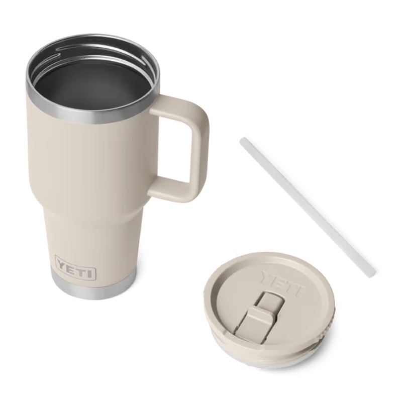 Load image into Gallery viewer, YETI RAMBLER R30oz 887ML TRAVEL STRAW MUG [CLR:CAPE TAUPE]
