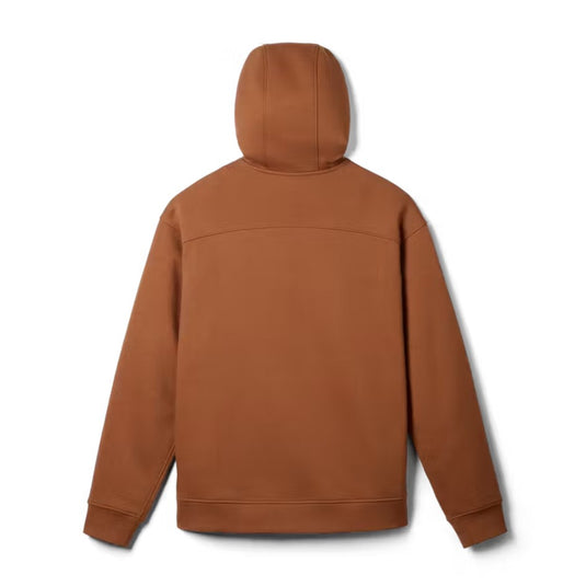 YETI LOGO FLEECE HOODIE PULLOVER RUST [SZ:X-LARGE]
