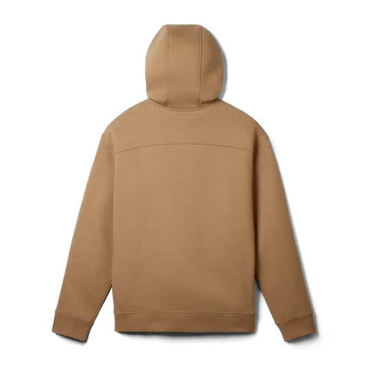 YETI HOODIE PULLOVER BUILT FOR THE WILD BRUSH BROWN [SZ:SMALL]