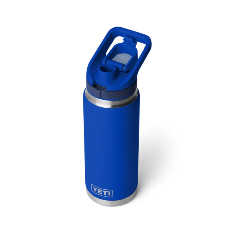 Load image into Gallery viewer, YETI RAMBLER BOTTLE 26oz 760ml WITH FLIP CHUG CAP [CLR:ROYAL BLUE]
