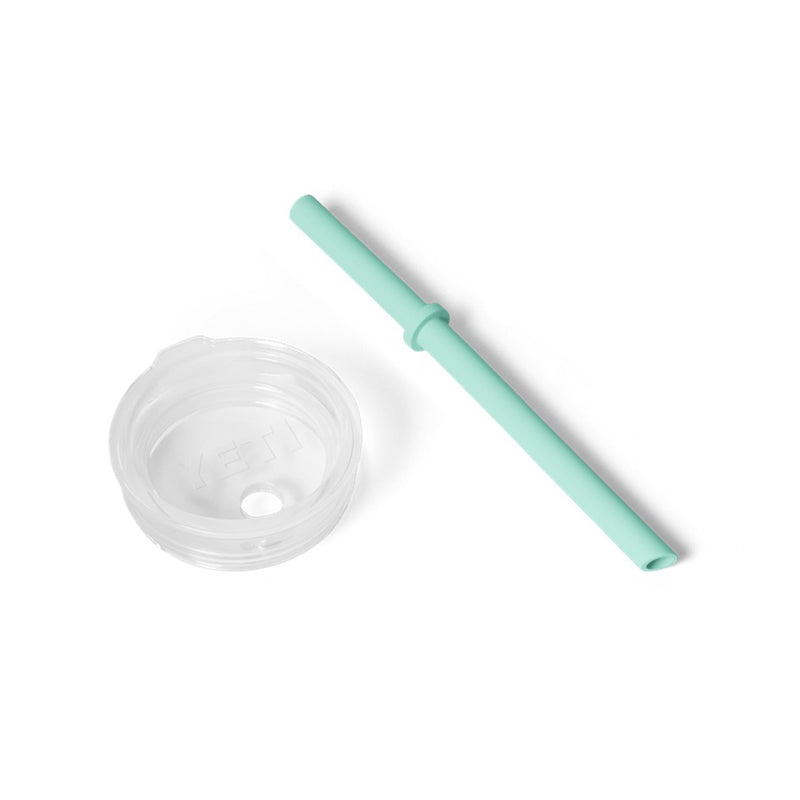 Load image into Gallery viewer, YETI RAMBLER SILICONE STRAW LID SMALL [CLR:SEAFOAM]
