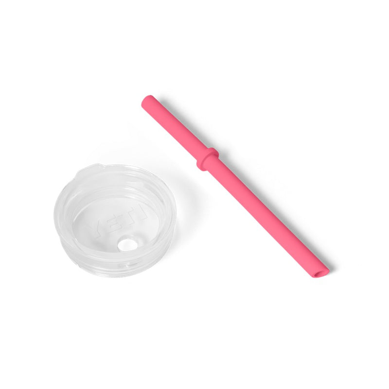 Load image into Gallery viewer, YETI RAMBLER SILICONE STRAW LID SMALL [CLR:TROPICAL PINK]
