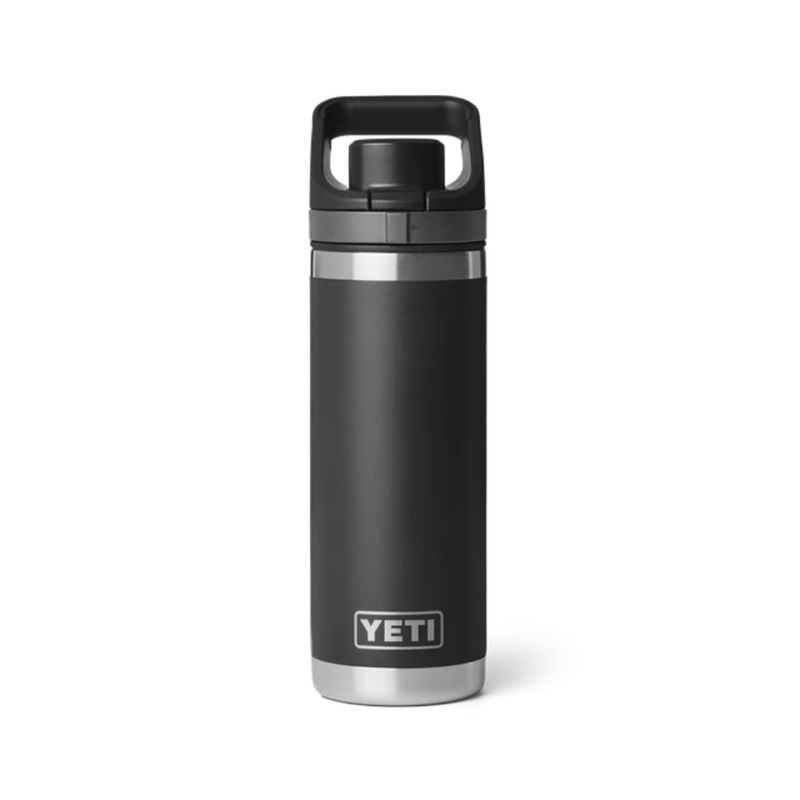 Load image into Gallery viewer, YETI RAMBLER BOTTLE 18oz 532ml WITH FLIP CHUG CAP [CLR:BLACK]

