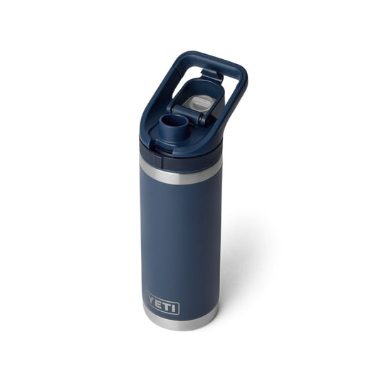 YETI RAMBLER BOTTLE 18oz 532ml WITH FLIP CHUG CAP [CLR:NAVY]