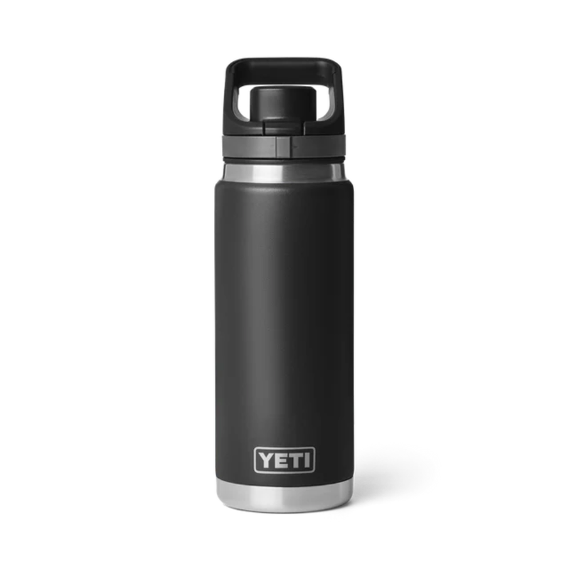 Load image into Gallery viewer, YETI RAMBLER BOTTLE 26oz 760ml WITH FLIP CHUG CAP [CLR:BLACK]
