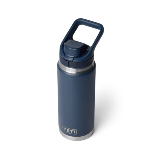 YETI RAMBLER BOTTLE 26oz 760ml WITH FLIP CHUG CAP [CLR:NAVY]