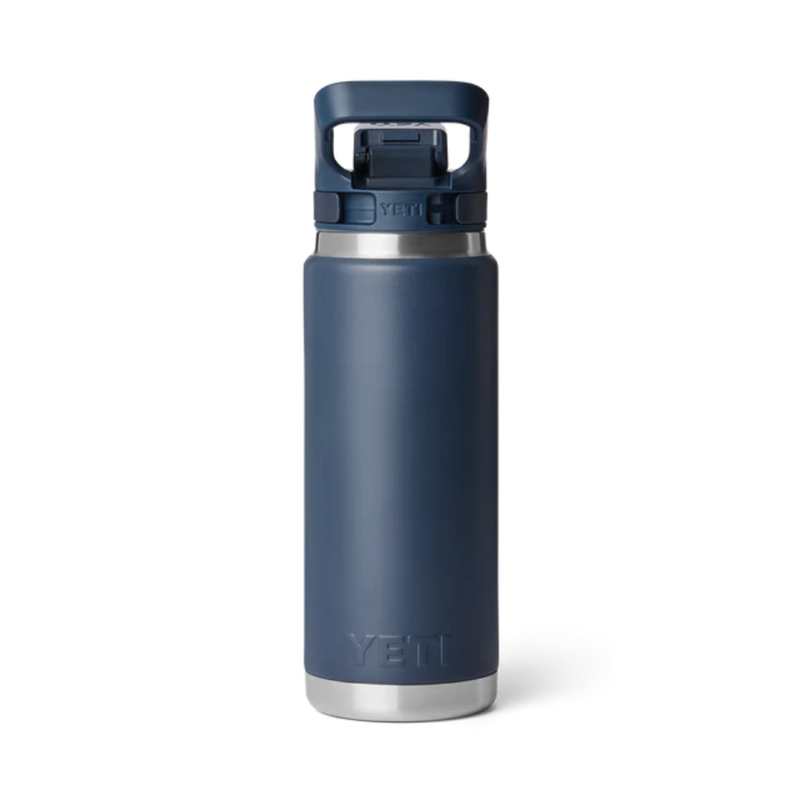 Load image into Gallery viewer, YETI RAMBLER BOTTLE 26oz 760ml WITH FLIP CHUG CAP [CLR:NAVY]
