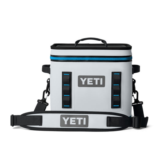YETI HOPPER FLIP 12 SOFT COOLER [CLR:FOG GRAY/BLUE]
