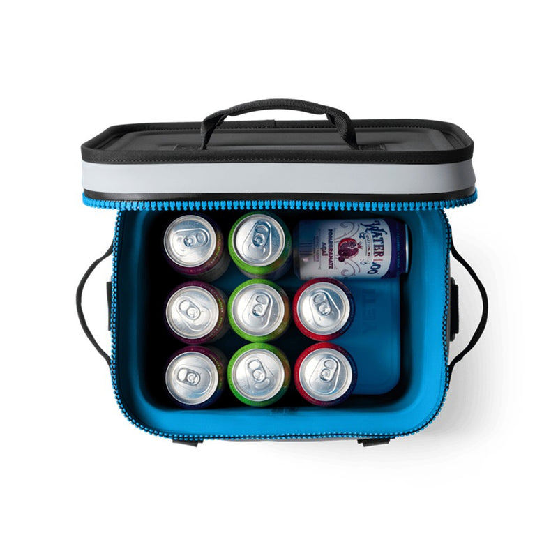 Load image into Gallery viewer, YETI HOPPER FLIP 12 SOFT COOLER [CLR:FOG GRAY/BLUE]
