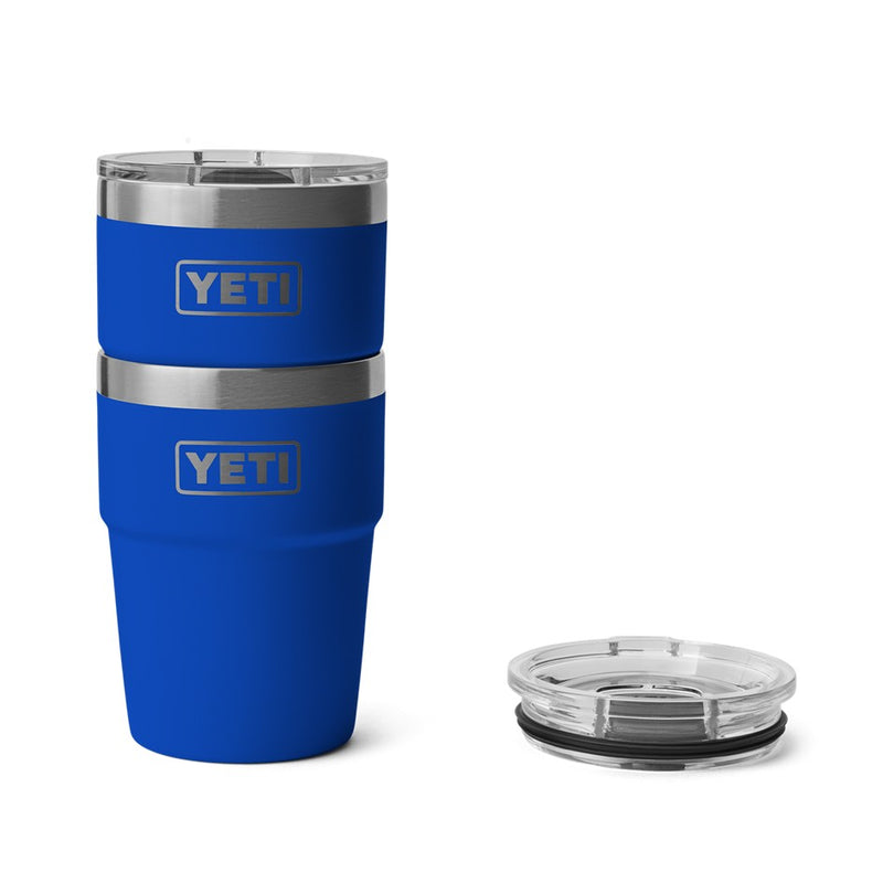 Load image into Gallery viewer, YETI RAMBLER 16oz 473ml STACKABLE CUP [CLR:ROYAL BLUE]
