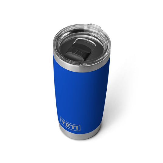YETI RAMBLER 20oz 591ML TUMBLER WITH MAGSLIDER LID [CLR:ROYAL BLUE]