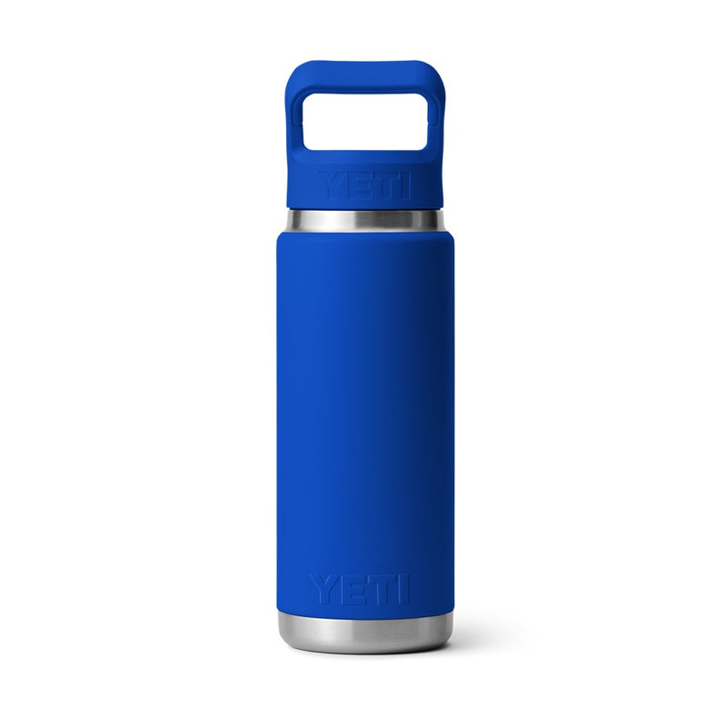 Load image into Gallery viewer, YETI RAMBLER BOTTLE 26oz 760ml WITH STRAW CAP [CLR:ROYAL BLUE]
