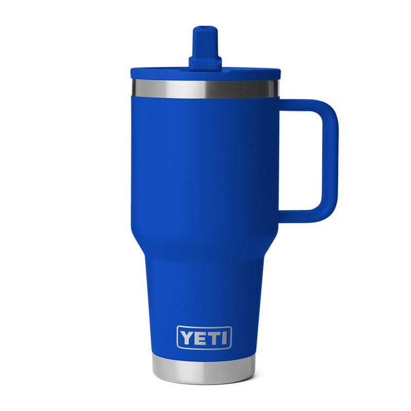 Load image into Gallery viewer, YETI RAMBLER R30oz 887ML TRAVEL STRAW MUG [CLR:ROYAL BLUE]
