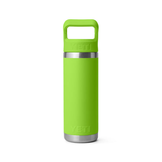 YETI RAMBLER BOTTLE 18oz 532ml WITH STRAW CAP [CLR:VENOM]
