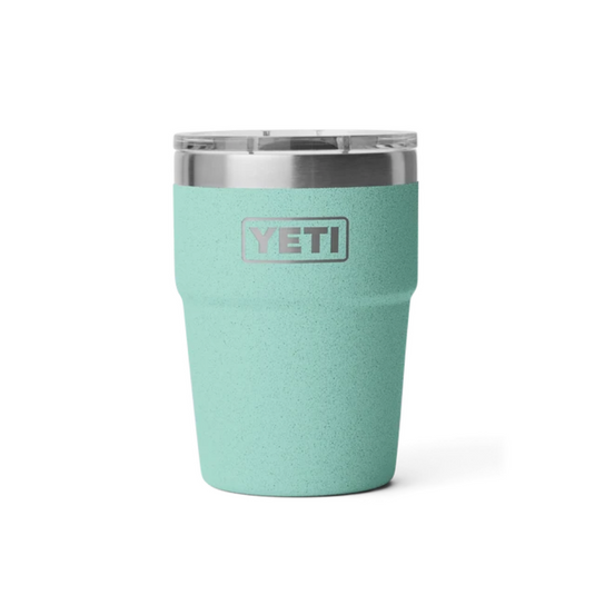 YETI RAMBLER 16oz 473ml STACKABLE CUP [CLR:SEA STONE]