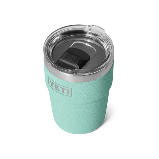 YETI RAMBLER 16oz 473ml STACKABLE CUP [CLR:SEA STONE]