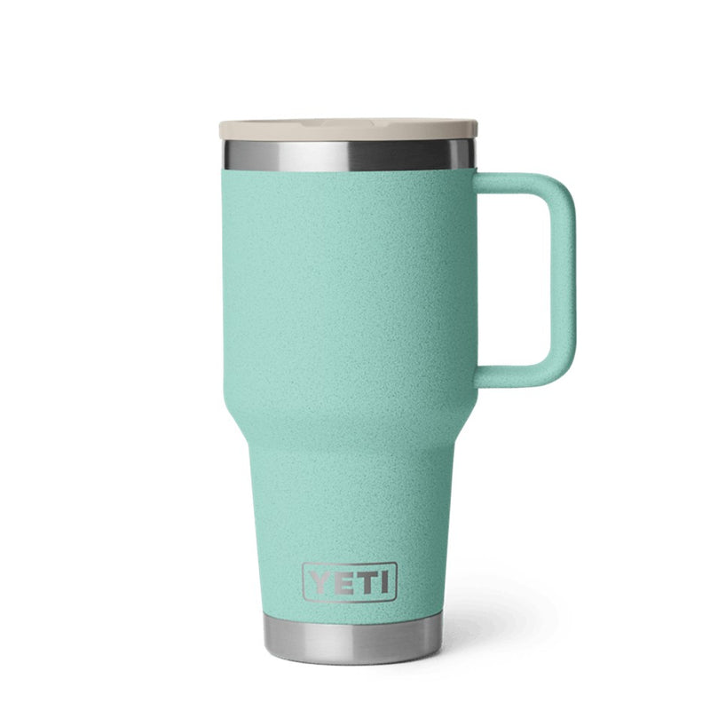 Load image into Gallery viewer, YETI RAMBLER R30oz 887ML TRAVEL STRAW MUG [CLR:SEA STONE]
