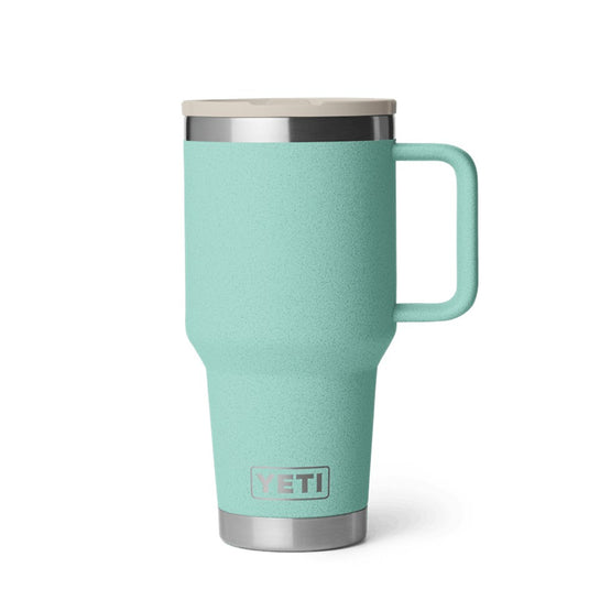 YETI RAMBLER R30oz 887ML TRAVEL STRAW MUG [CLR:SEA STONE]