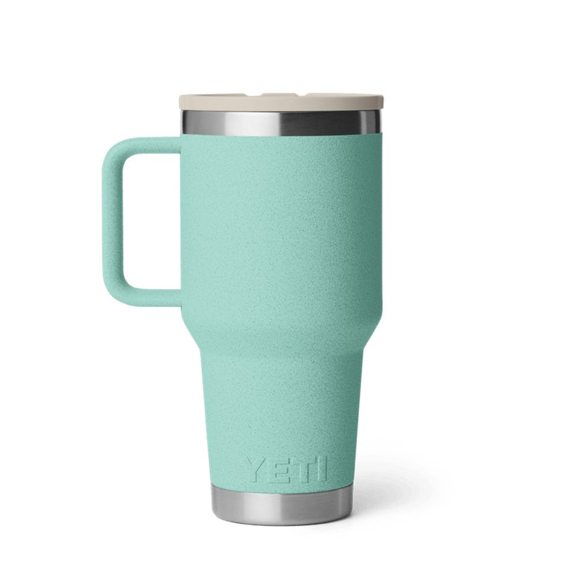 Load image into Gallery viewer, YETI RAMBLER R30oz 887ML TRAVEL STRAW MUG [CLR:SEA STONE]
