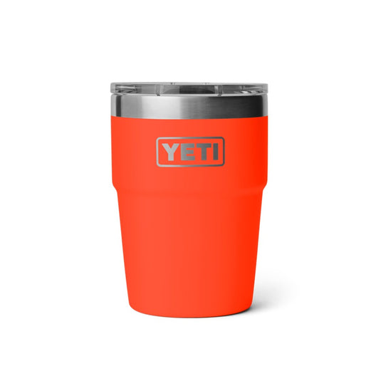 YETI RAMBLER 16oz 473ml STACKABLE CUP [CLR:SOLAR FLARE]