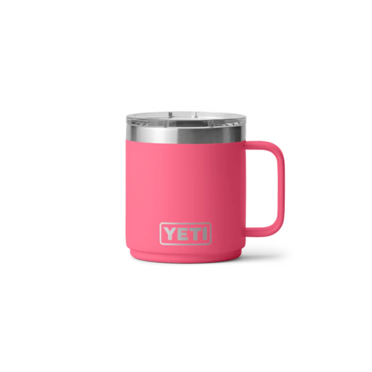 YETI RAMBLER 10oz 296ml STACKABLE MUG CERAMIC LINING [CLR:TROPICAL PINK]