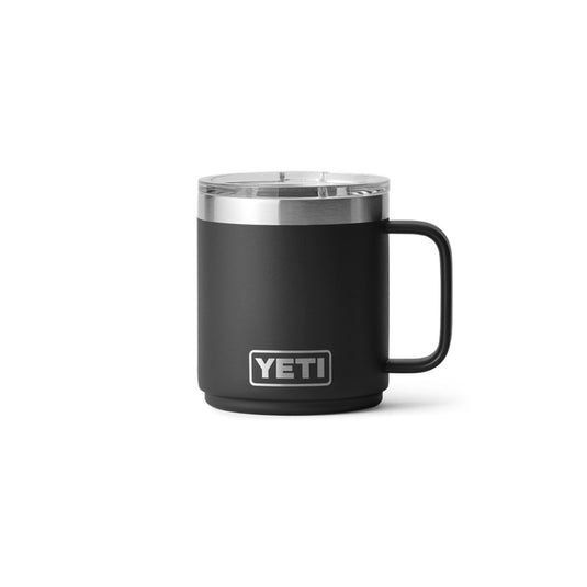 YETI RAMBLER 10oz 296ml STACKABLE MUG CERAMIC LINING [CLR:BLACK]