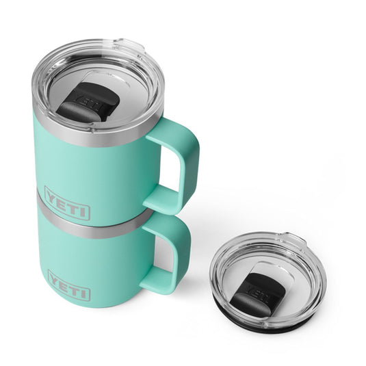 YETI RAMBLER 10oz 296ml STACKABLE MUG CERAMIC LINING [CLR:SEAFOAM]